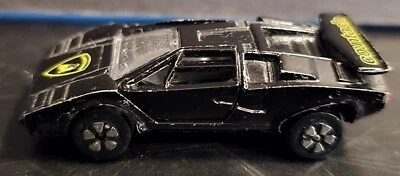 Vintage Playart Lamborghini Countach LP500S 1985 Black Hong Kong 1:64 - Image 1 of 4