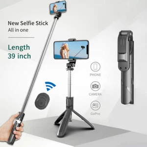 Trípode portátil para teléfono móvil, palo de Selfie para tomar fotos en vivo - Picture 1 of 14