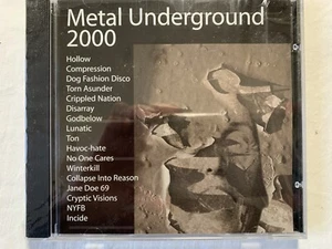 METAL UNDERGROUND 2000 CD RARE NEW Sealed ECLIPSE Various INCIDE HOLLOW DISARRAY - Picture 1 of 2