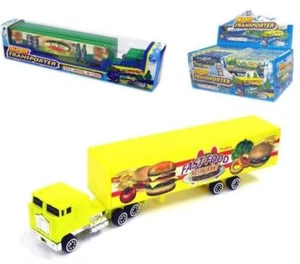 Camión de carga diésel 4 ASSTORTED FUNDIDO A PRESIÓN 18 RUEDAS JUGUETE DIECAST A PRESIÓN LIBRE TC267 - Imagen 1 de 1