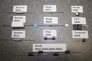 Kit riparazione ricambi nuovi PHILIPS 26PFL4907/F7 26ME402V/F7 BA21F0F0102 3 4 5 EMK6 - Foto 1 di 1