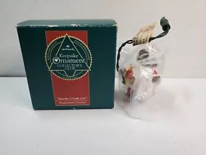 Hallmark Keepsake Ornament Collector's Club Santa's Club List 1992 Racoon - NEW - Picture 1 of 3