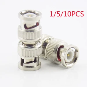 CCTV Camera BNC Connector Adapter RF Convertor Male To Bnc Male Coupler for RG59 - Picture 1 of 6