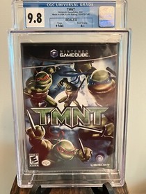CGC 9.8 A++ - TMNT Black-Label Nintendo GameCube, Graded, 2007 NEW! WATA VGA