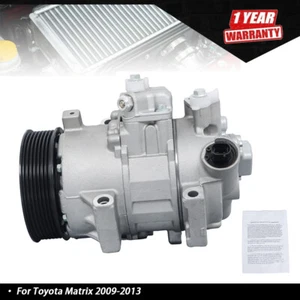 Air Conditioning Compressor For Toyota Vibe 2009-2010 883100252084 883101A730 - Picture 1 of 14