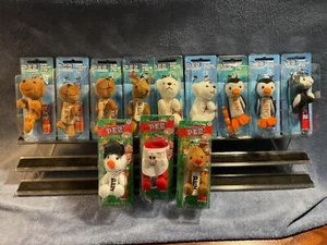 Pez Cuddle Cubs Mixed Lot of 12 Keychains, All Mint on Cards - Picture 1 of 6
