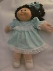 CPK doll clothes /16-18 inch/mint green dress/lace/hair bows