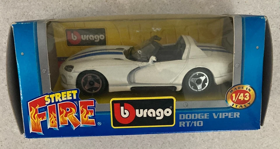 DODGE VIPER RT/10 1:43 - BURAGO STREET FIRE  - Immagine 1 di 1