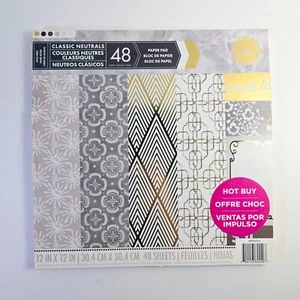 NUEVA Almohadilla de Papel para Álbumes de Recortes Craft Smith 12 x 12 Múltiples Variaciones - Tú eliges - Imagen 1 de 3