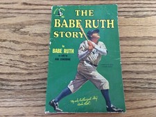 1948 The Babe Ruth Story As Told To Bob Considine Pocket Book #562 1St Edition