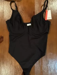 Popilush Shapewear Bodysuit Women Tummy Control Shapewear Deep V Thong Sz 2XL - Picture 1 of 7