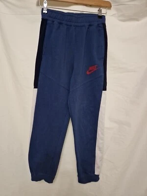 Nike Kids Blue Hybrid Fleece Track Joggers Size XL 158-170cm With Pockets - Image 1 of 4
