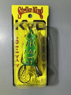 Strike King - KVD сексуальная лягушка SFKVD-155, леопардовая лягушка 5/8 унций. - Изображение 1 из 2