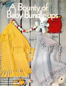 A Bounty of Baby Bundle-ups  Blanket Afghan Knitting Crochet | Boye 7618 - Picture 1 of 2