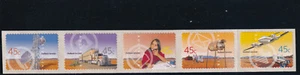 AUSTRALIA 2001 Outback Services self adhesive strip of 5 SG 2113a - Bild 1 von 1
