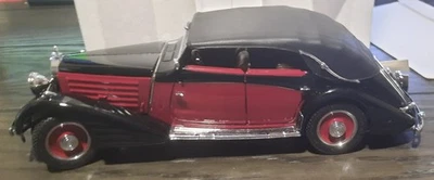 Franklin Mint 1939 Maybach Zeppelin 1:24 Limited Edition Maroon Special Event # - Image 1 of 4