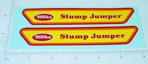 Pair Tonka Stump Jumper 4WD Vehicle Sticker Set TK-195 - Picture 1 of 1