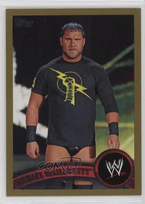 2011 Topps WWE Gold /50 Michael Mcgillicutty #11 - Image 1 of 2