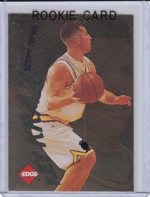 КАРТОЧКА НОВИЧКА СТИВА НЭША Suns 1996 Edge РЕДКАЯ RC $$ KEY KRAZE GOLD #'d 0114/1000 SP - Изображение 1 из 2