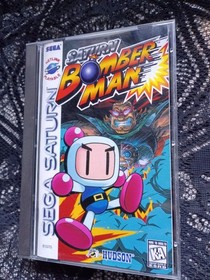 Saturn Bomberman American Sega Saturn Hudson with manual and box