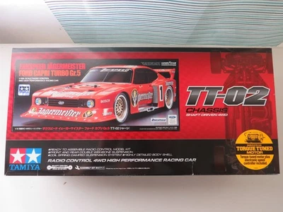 !!! Tamiya Ford Zakspeed Capri 1:10  Gr.5  TT-02  RC Top gebaut  !!! - Bild 1 von 4