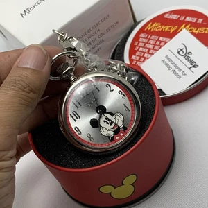Disney Mickey Mouse Pocket Watch ~ BRAND NEW!!! - Picture 1 of 13