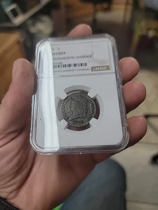 ngc label error 1828 Half Cent 13 Stars Ddr - Picture 1 of 7