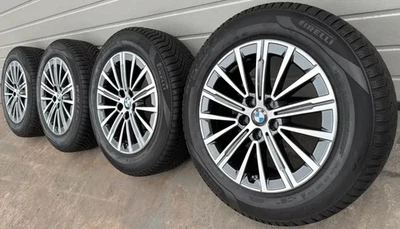 Original BMW X1 U11 X2 U10 17 Zoll Winterräder V Speiche 833 6891174 DOT24 NEU - Bild 1 von 4