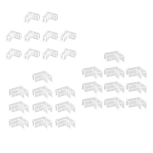 10 Pieces Aquarium Glass Angle Cover Clear Aquariums Corner Protector Corner - Picture 1 of 20