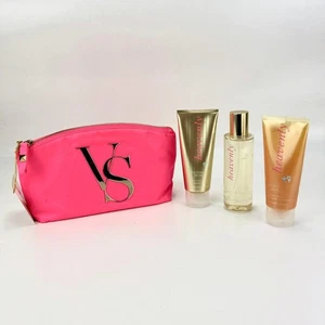 Victoria's Secret Pink Bag: Heavenly Angel Touch Lotion, Angel Mist, Angel Wash - Picture 1 of 17