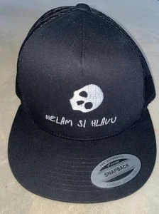 Yupoong Adult ORIGINAL Blk Retro 6-panel Trucker Snapback Cap Hat 6606 One Size - Picture 1 of 12