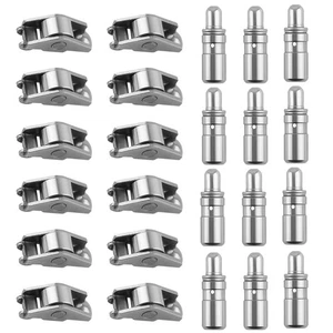 12x Rocker Arms 12x Valve Lifters for Buick Cadillac GMC Chevrolet MR1323 JB7524 - Bild 1 von 18