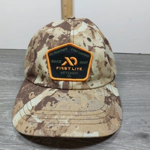 Gorra First Lite XD Logo Camuflada Bronceada Correa 2007 Go Farther Stay Longer - Imagen 1 de 9
