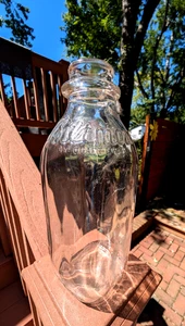 Embossed BILTMORE DAIRY FARM Vanderbilt Estate Asheville NC Milk Bottle QT 1965 - Picture 1 of 6