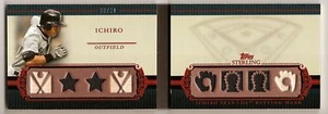 2010 Sterling Booklet Ichiro 8 Piece JERSEY Bat /10 - Picture 1 of 1