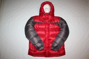 MARMOT Greenland Fully Baffled 800 Down Puffer Hooded Jacket Pre-Owned~ Sz LARGE - Picture 1 of 14