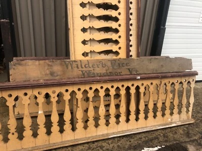 "Tablero de pino Wilder & Rice vintage Windsor Vermont 92,5/8,5/,75"" c1860"  Foto 1 de 4