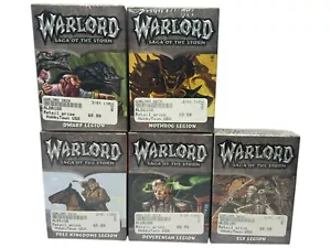Warlord Saga of the Storm SOTS Original 2001 Base Set Sealed Decks Set Alle 5 - Bild 1 von 7