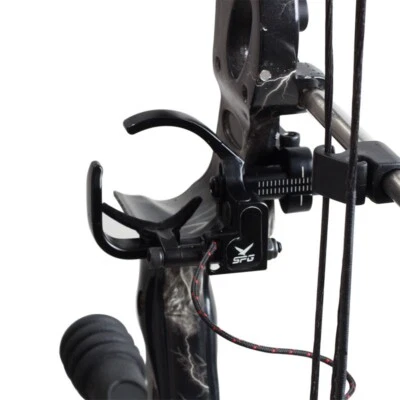 Arrow Rest Compound Bow Right Hand Aluminum Alloy Black Buckle Drop Away - Image 1 of 4