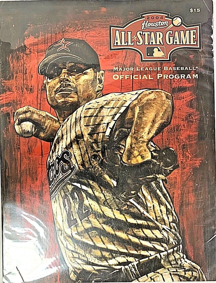 2004 MLB All Star Game Official Program Roger Clemens - Image 1 of 1