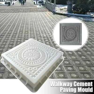 Antique Cement Brick Mold DIY Garden Paving Mould Path Maker Courtyard Decor - Picture 1 of 11