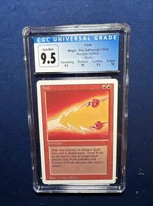 MTG Revised FORK CGC 9.5 Quad++ GEM MINT (Blue Label 10) (2 10 sub) 1994 - Picture 1 of 2