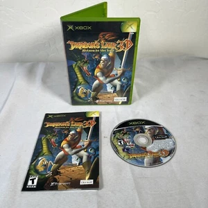 Dragon's Lair 3D: Return to the Lair (Xbox) CIB w/Manual + REG CARD Working - Picture 1 of 10