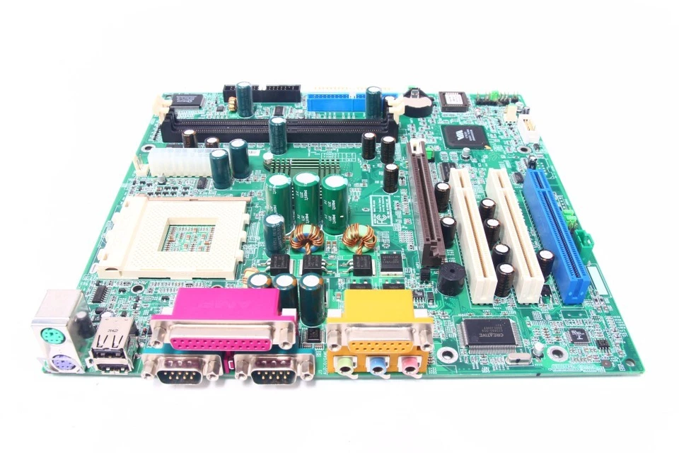 MSI MS-6382 Matx Desktop PC Motherboard Socket/Socket A 462 DDR1 AGP Ide - Image 1 of 1