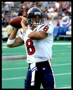 DAVID CARR SIGNED 8X10 PHOTO -HOUSTON TEXANS - Picture 1 of 1