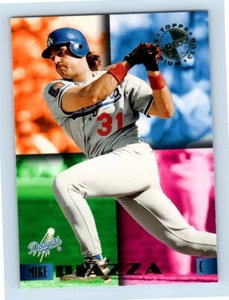 Mike Piazza Los Angeles Dodgers 1995 solo #38 para miembros del Topps Stadium Club - Imagen 1 de 2