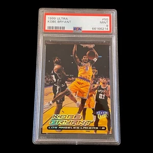 Kobe Bryant 1999 Ultra #50 PSA 9 MINT Los Angeles Lakers - Picture 1 of 2