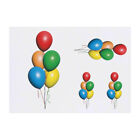 4 x 'Party Balloons' Temporary Tattoos (TO00061834)