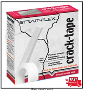 Strait-Flex Crack Tape Drywall Plaster Joint Tape CT50S 2 In. X 50 Ft. Roll - Picture 1 of 2