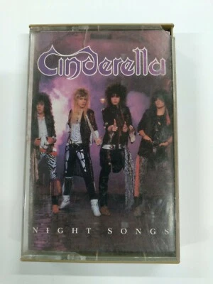 1986 Cinderella Night Songs Cassette Tape Metal - Image 1 of 4